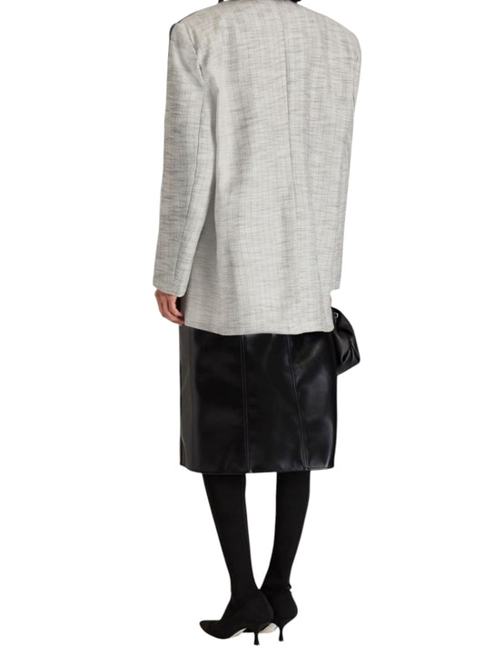 Remain Birger Christensen Oversized Two-Tone Herringbone Blaze Size 4