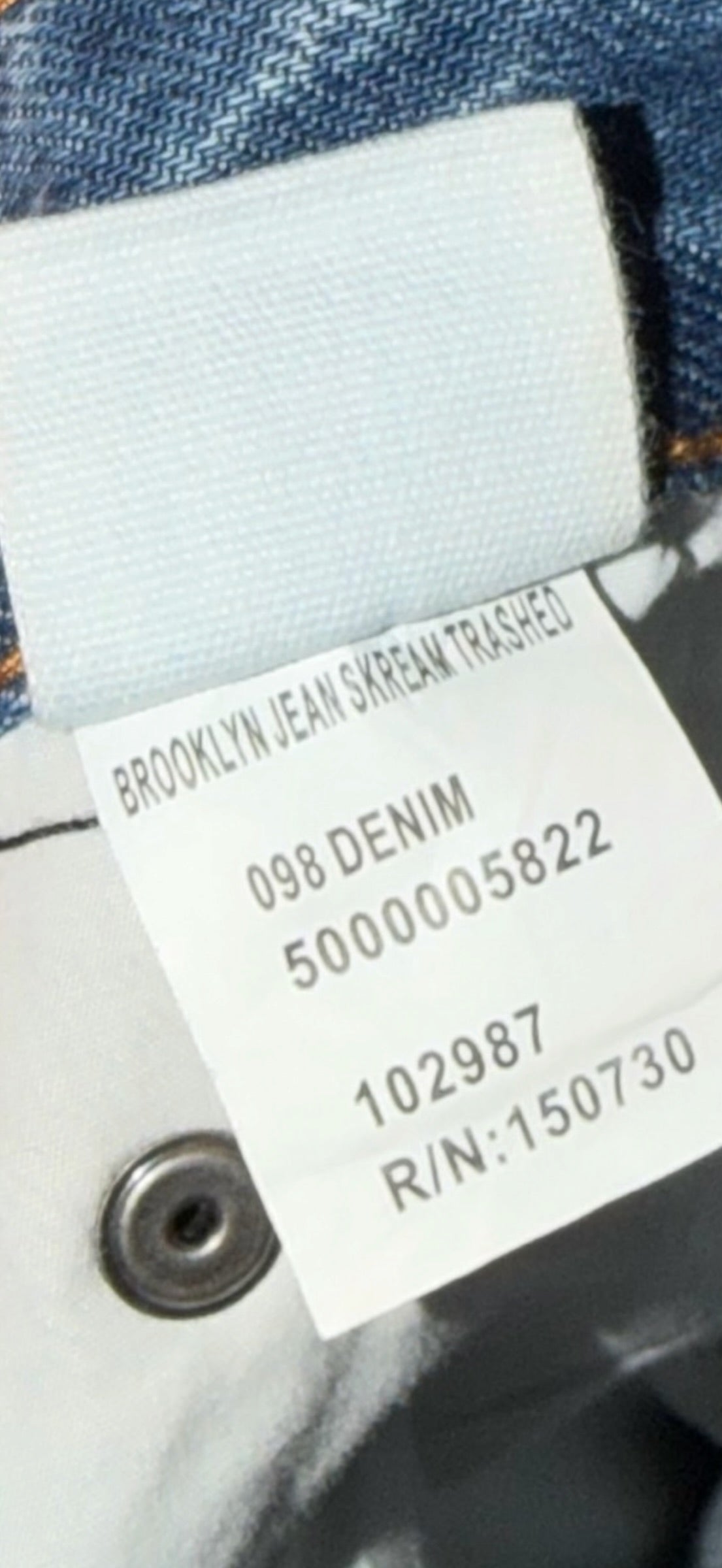 Ksubi brooklyn Jean Skream trashed size 28 premium denim