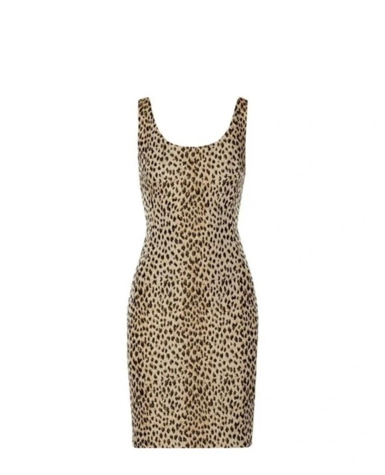 Diane Von Furstenberg Arianna Animal leopard cheetah Dress size 8