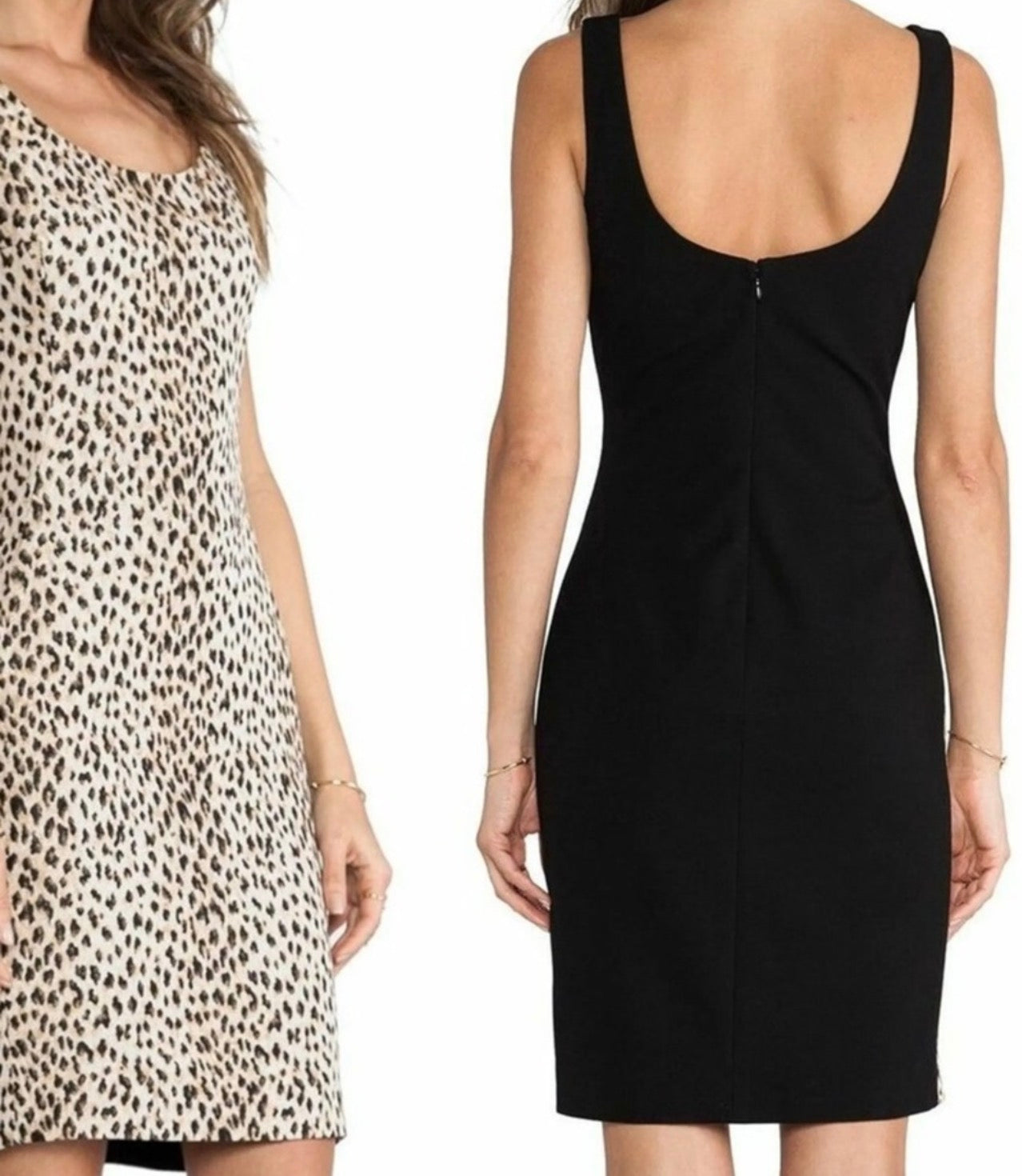 Diane Von Furstenberg Arianna Animal leopard cheetah Dress size 8