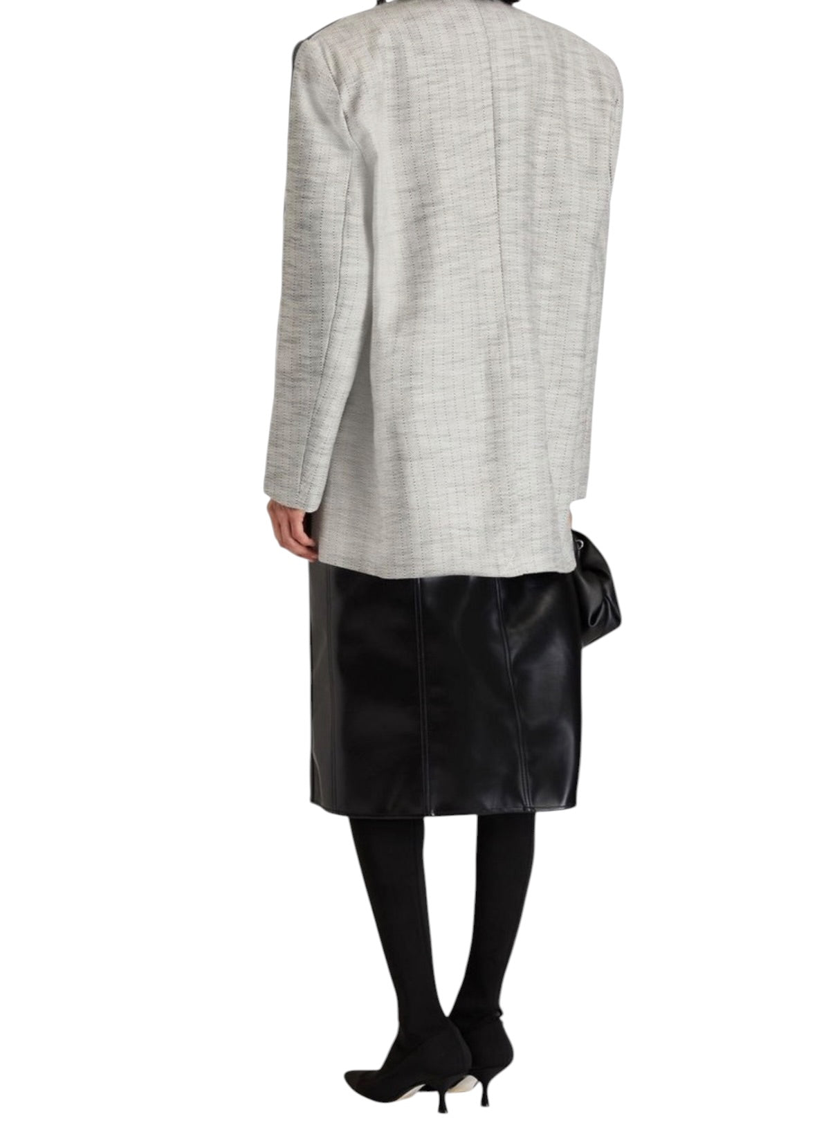 Remain Birger Christensen Oversized Two-Tone Herringbone Blaze Size 4
