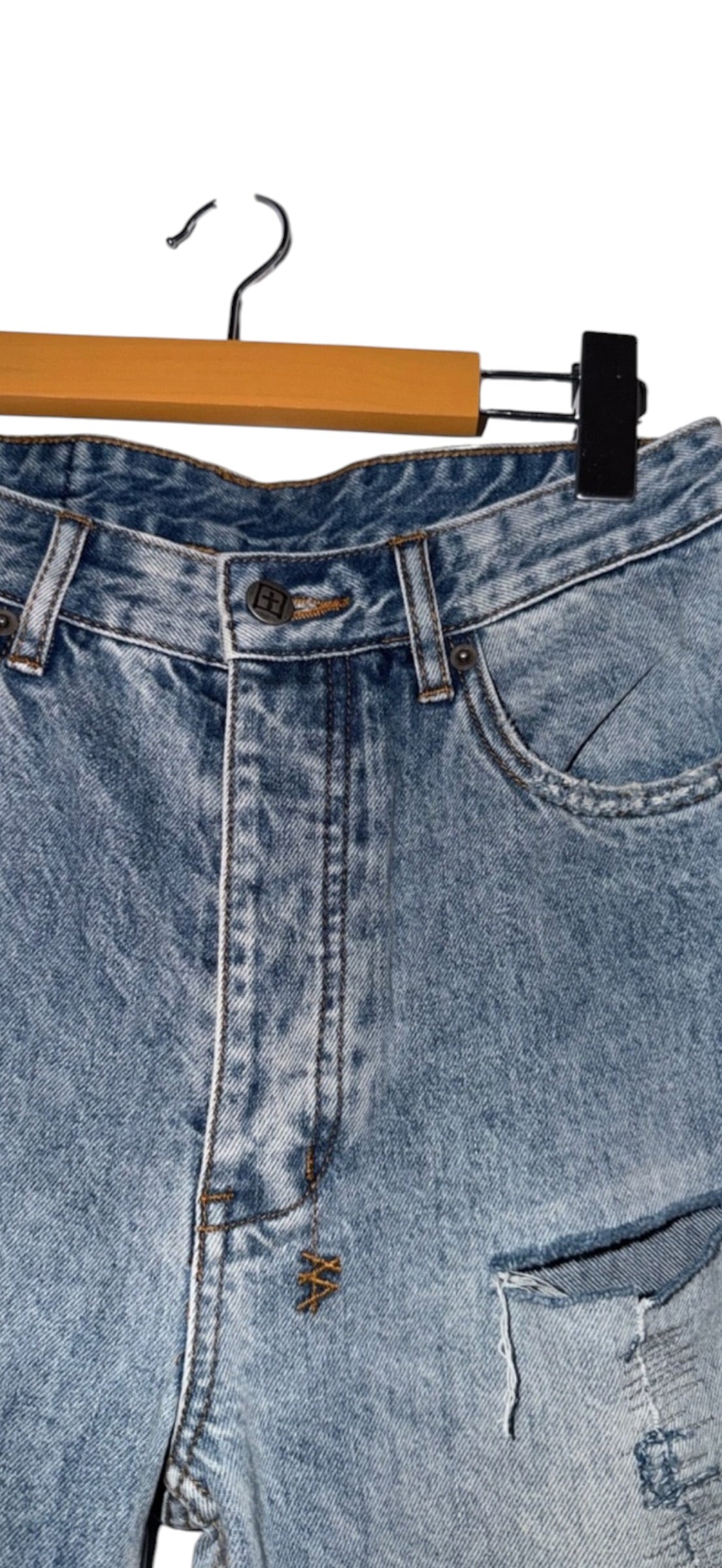 Ksubi brooklyn Jean Skream trashed size 28 premium denim