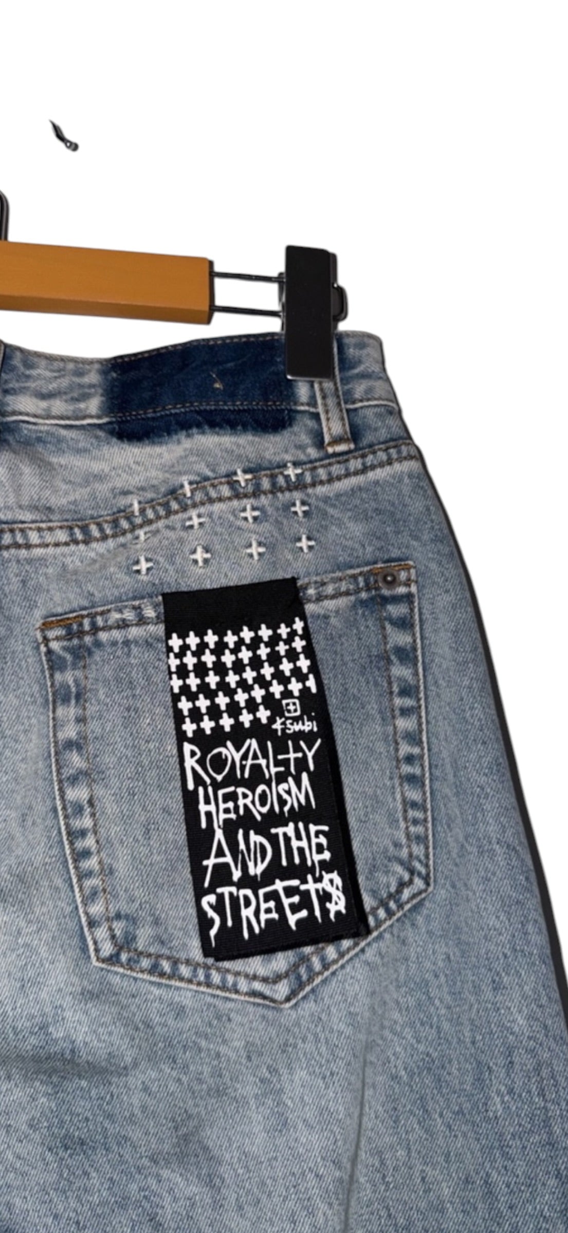 Ksubi brooklyn Jean Skream trashed size 28 premium denim
